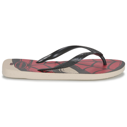 Havaianas - TOP MARVEL LOGOMANIA - Noir / Rouge