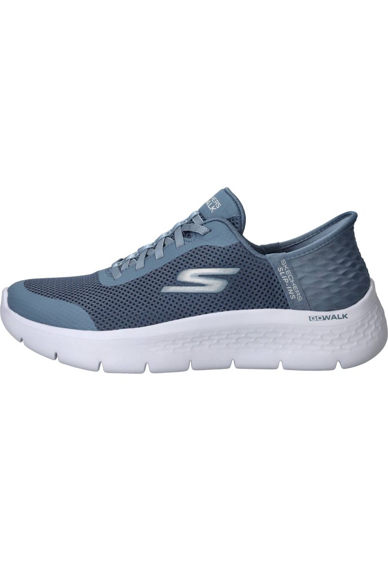 Skechers Slip-Ins Go Walk Flex Instappers Blauw Dames