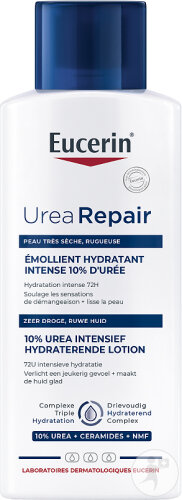 Eucerin UreaRepair Émollient Hydratant 10% D'Urée Peau Sèche Et Rugueuse 250ml