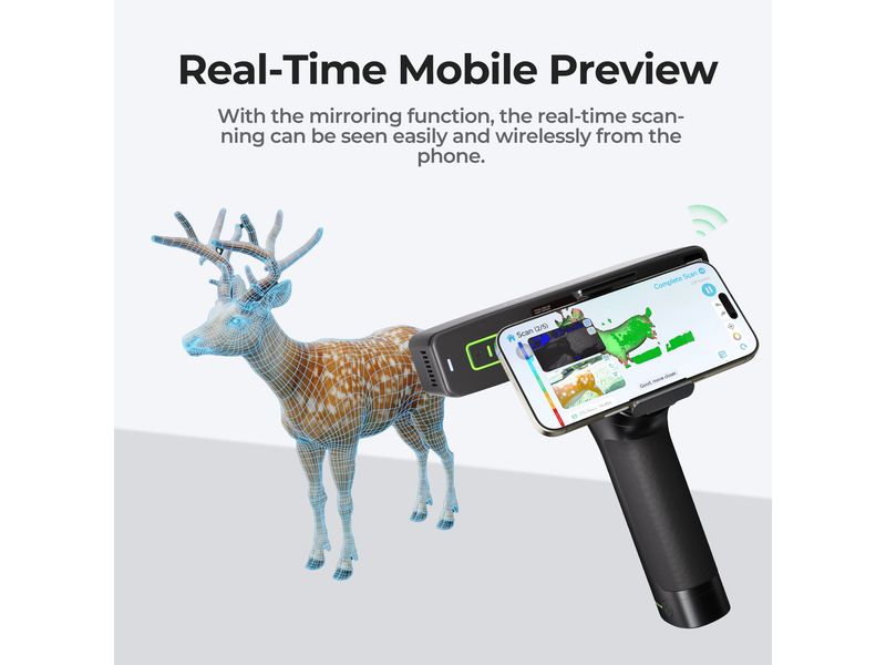 Creality 3D-Scanner Otter Lite 30 fps Farb Scanner