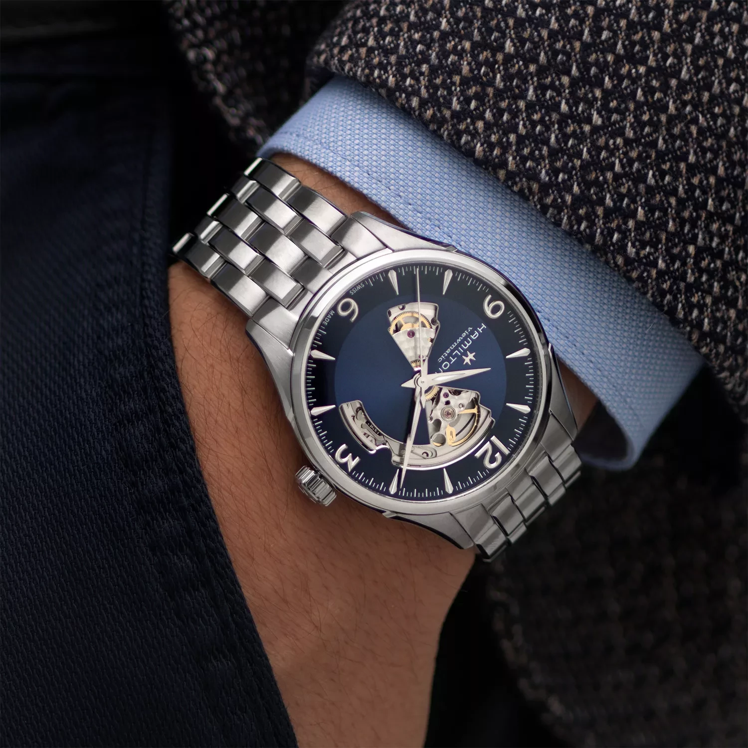 Hamilton Jazzmaster Open Heart Auto H32705141