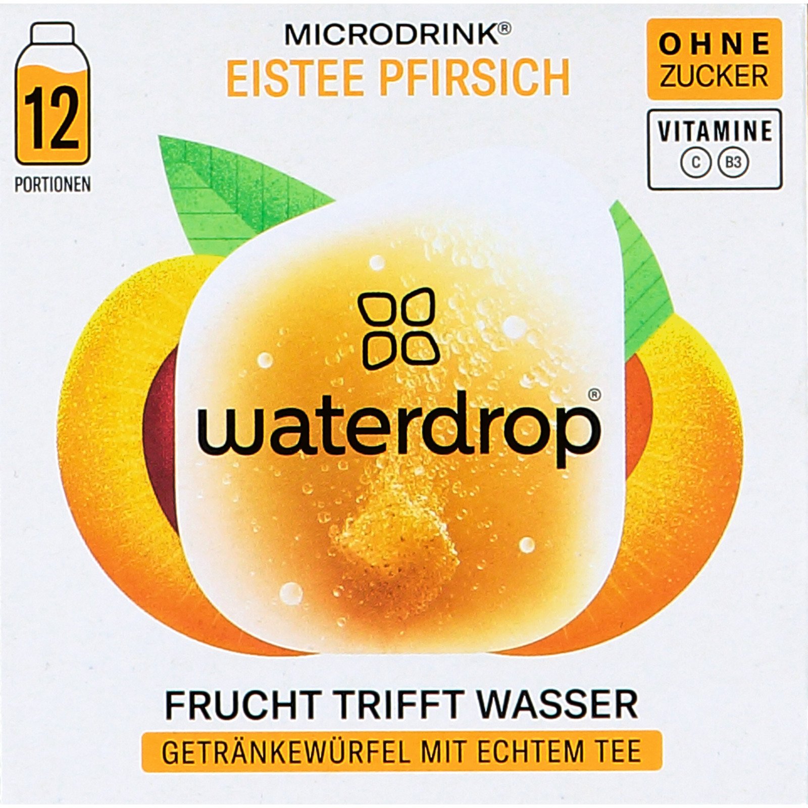 Waterdrop Microdrink Eistee Pfirsich 12 Stück