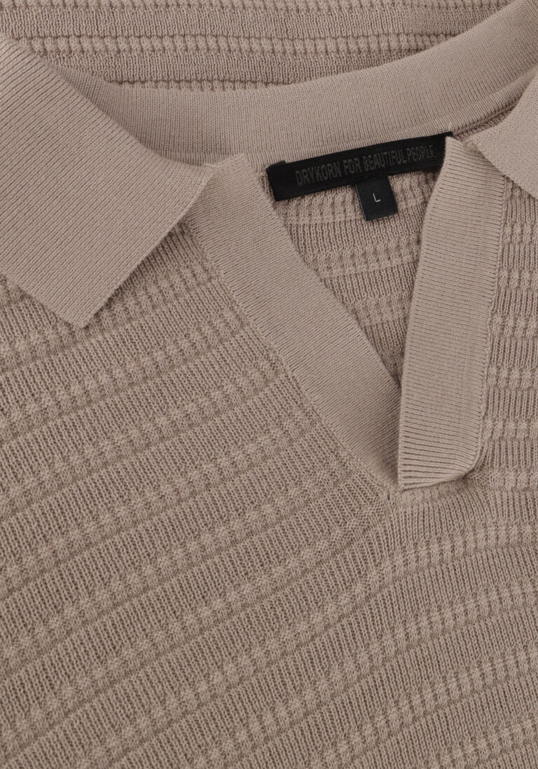 bruine drykorn polo braian