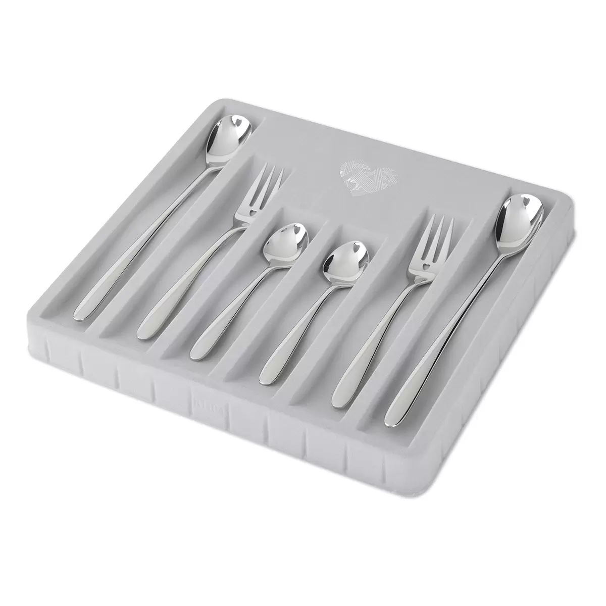 Dessert Set S-Line Silber