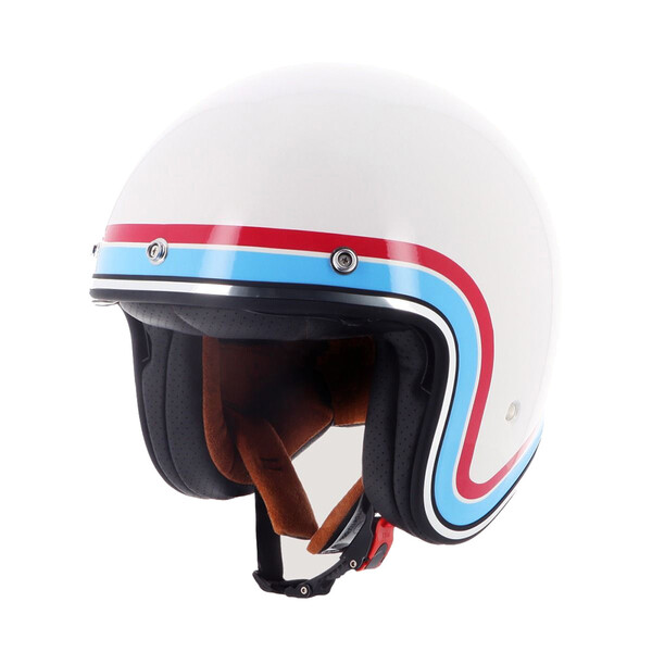 Helstons - Casque Freedom Blanc / Bleu / Rouge