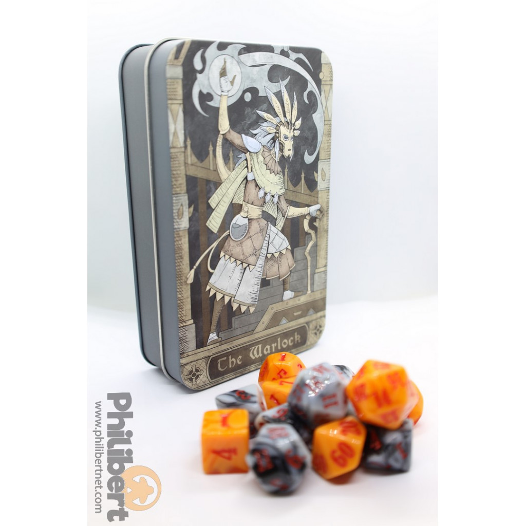 Set de Dés JDR de Classe (Pathfinder and 5E) : Sorcier