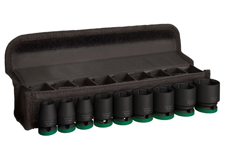 Bosch 2608003038 PRO Impact Socket Set, 1/2