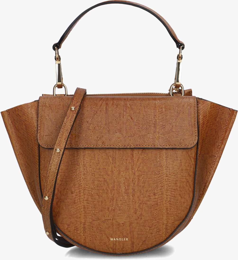 cognac wandler handtas hortensia bag mini