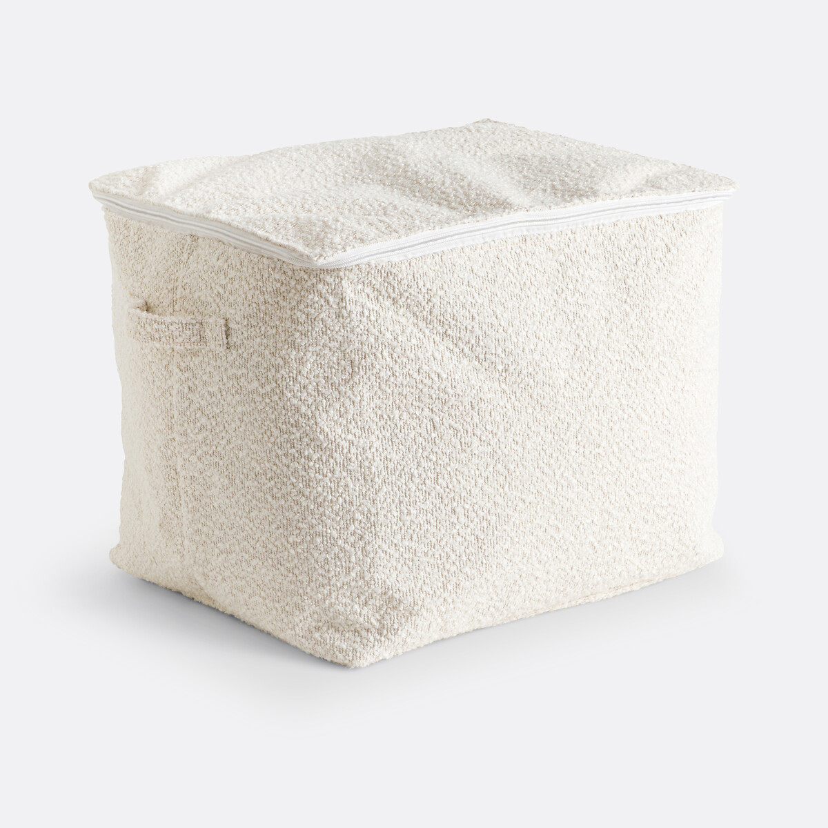LA REDOUTE INTERIEURS<br>Bolsa de armazenamento em bouclette, tamanho L, Boklio