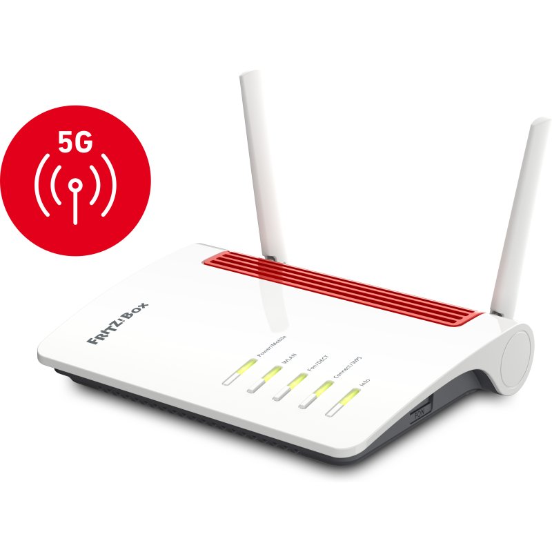 Box 6850 5G routeur sans fil Gigabit Ethernet Bi-bande (2,4 GHz / 5 GHz) Blanc