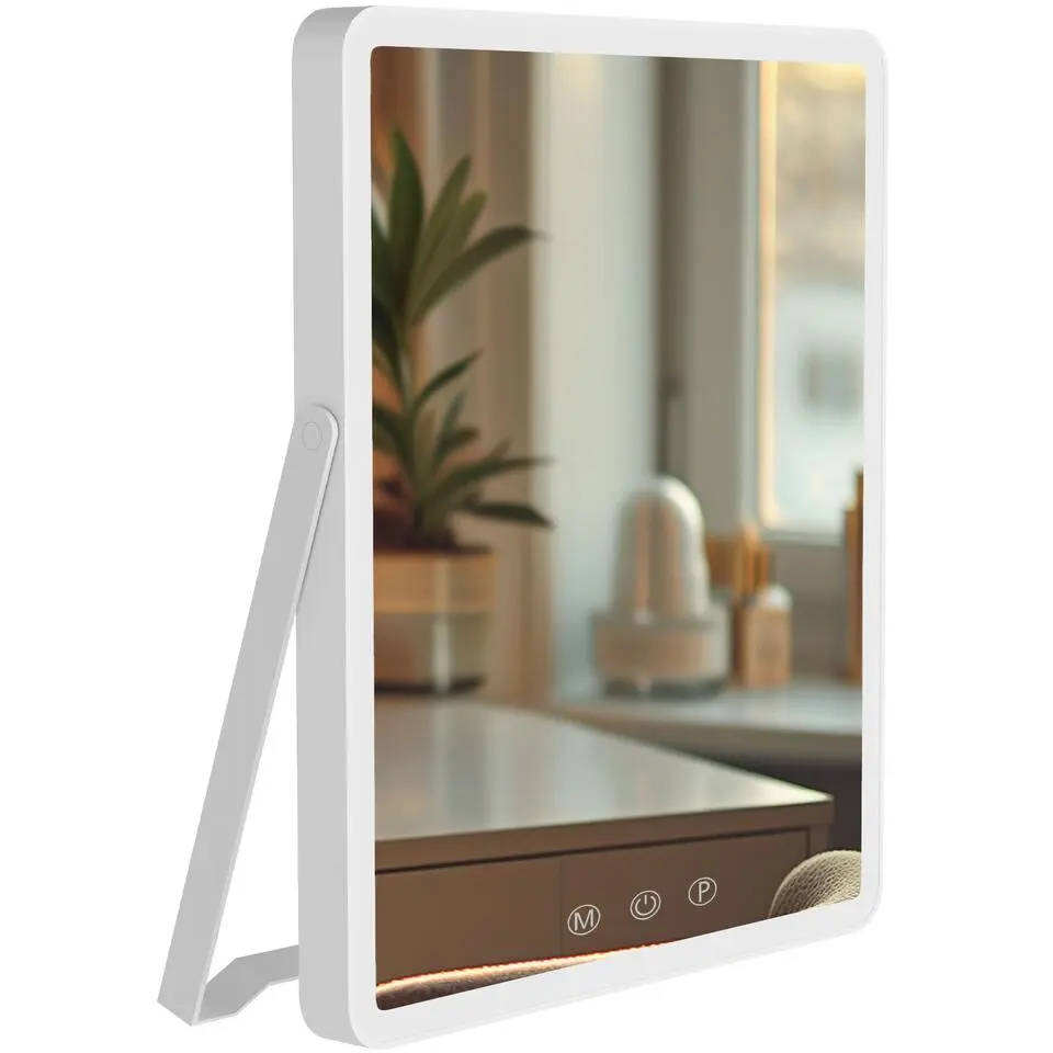 CLP Make-up spiegel Caistor Glas - wit