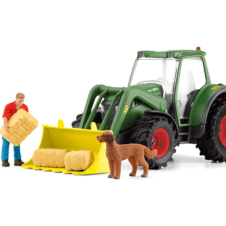 Schleich traktor med trailer 42608