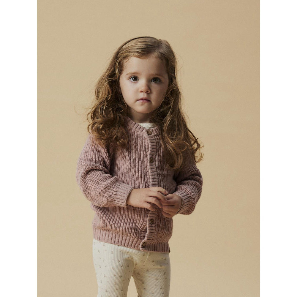 Køb Lil'Atelier Misty Rose Nmnemlen Lin Ls Strik Card Lil Noos