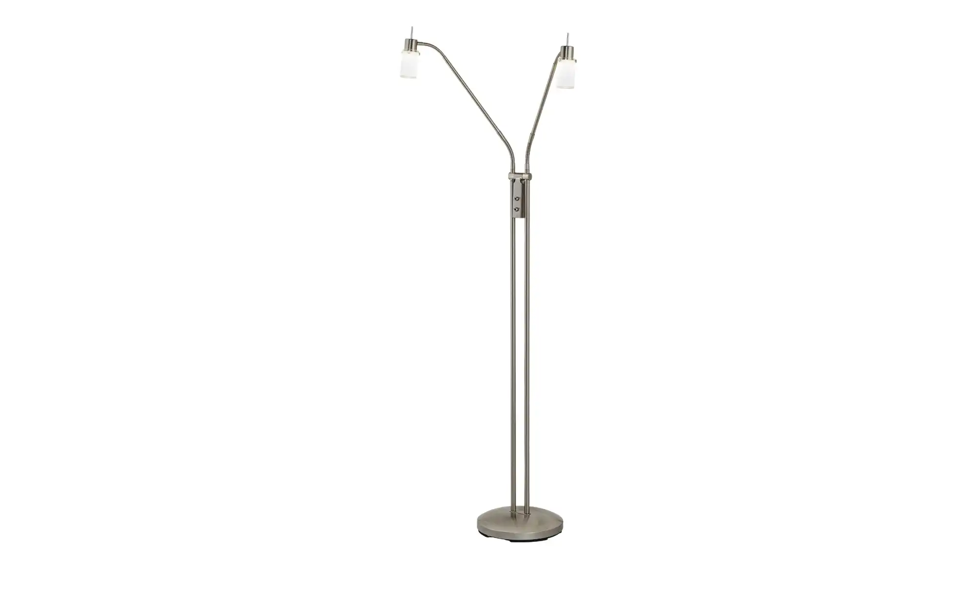 Paul Neuhaus LED- Stehleuchte, 2-flammig, nickel matt