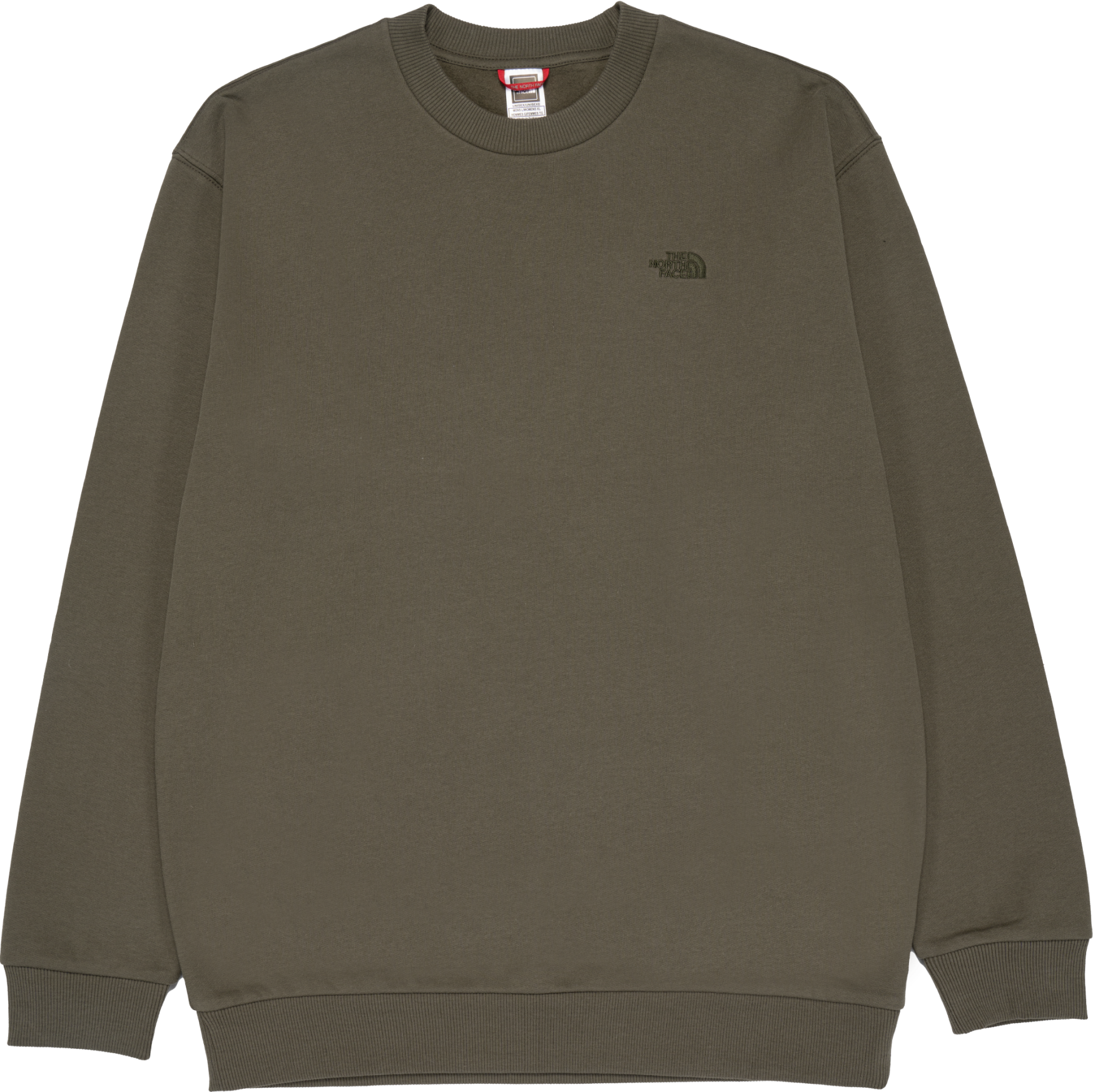 The North Face Oversized Crew Sweatshirt Grün