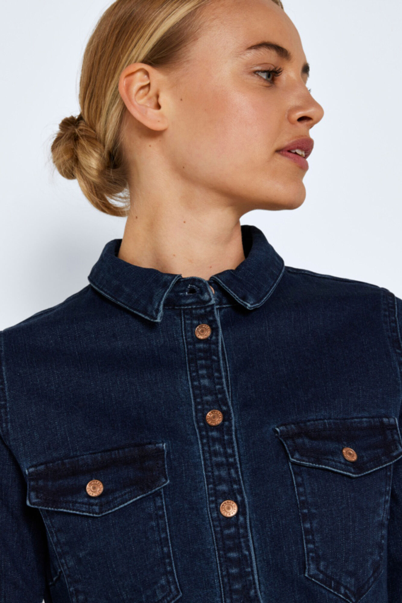 Vestido jeans curto