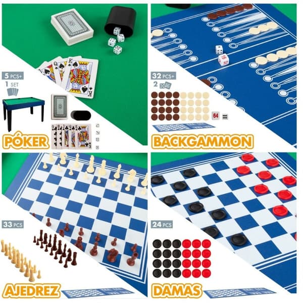 Multispillebord CB Games 107 x 83,5 x 61 cm 12-i-1
