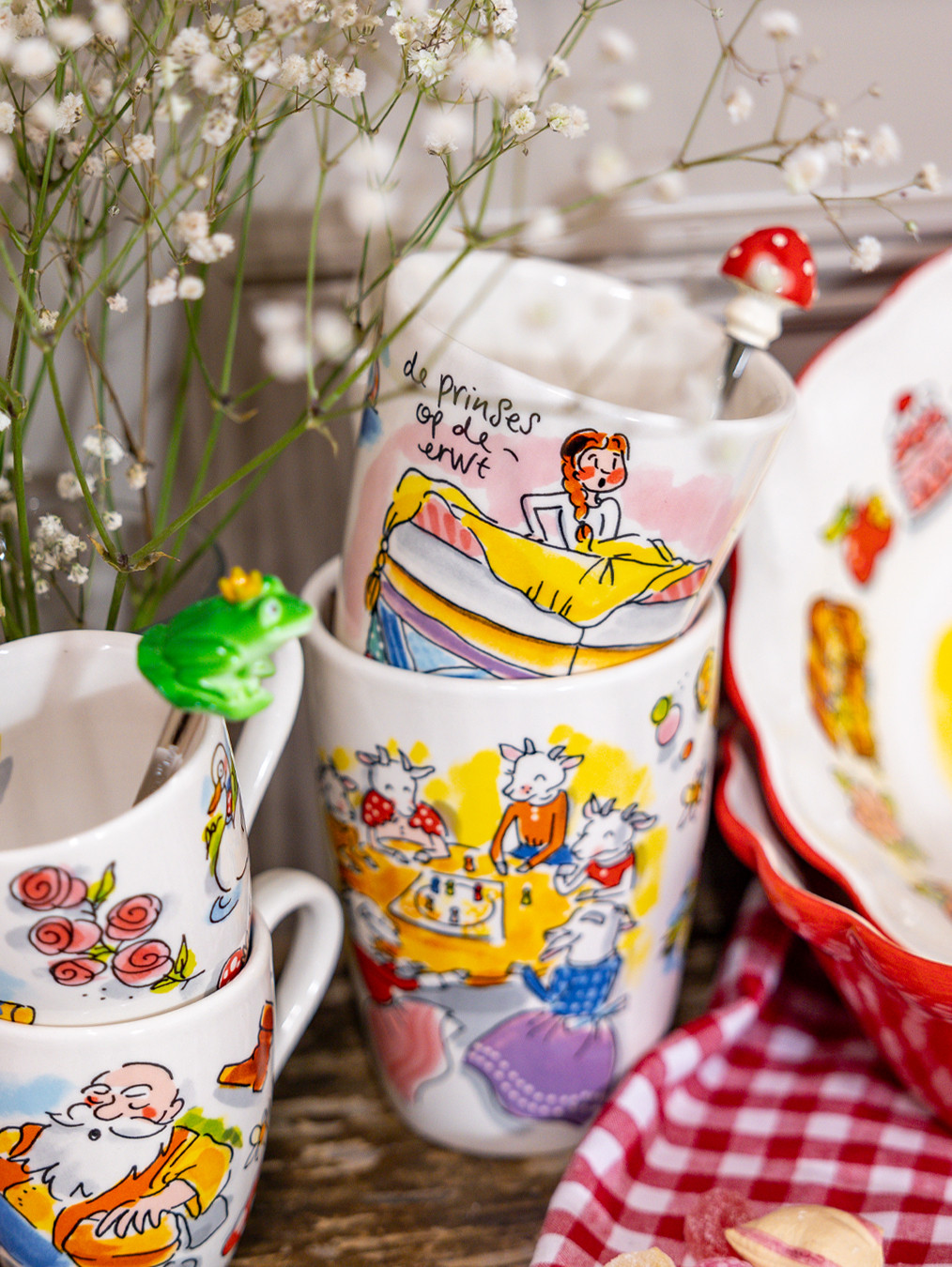 Beker 0.35L Efteling De Prinses op de erwt