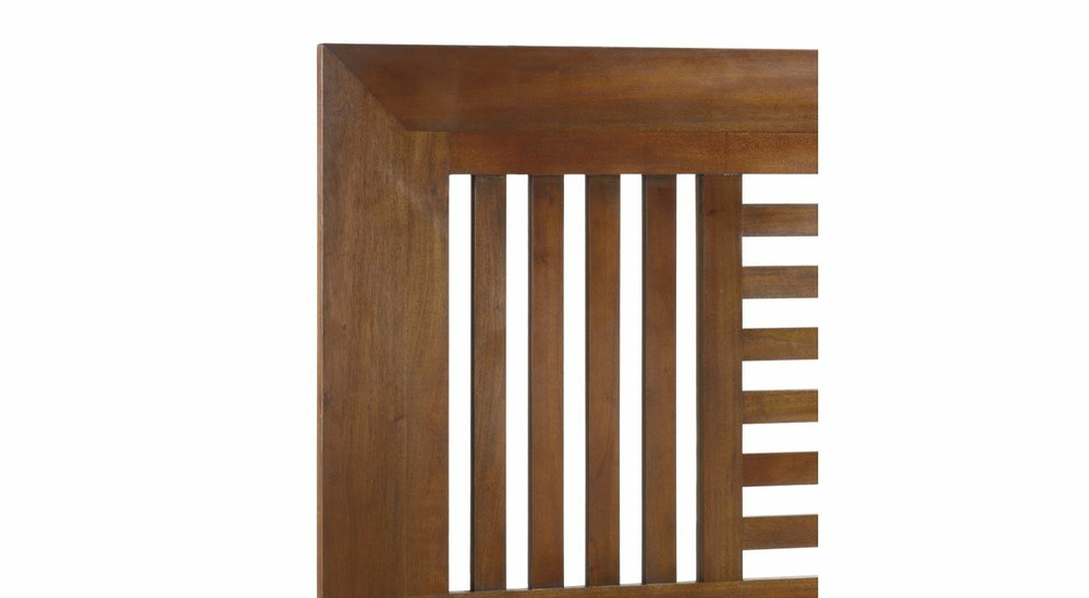Tête de lit bois marron 200x3x135cm