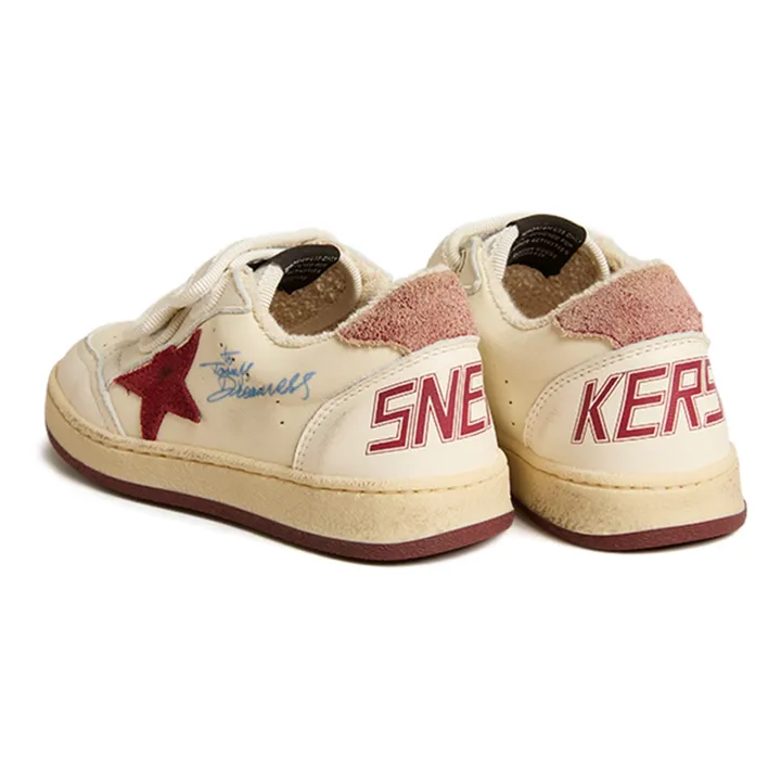 Golden Goose Baskets Scratchs Ballstar | Rouge