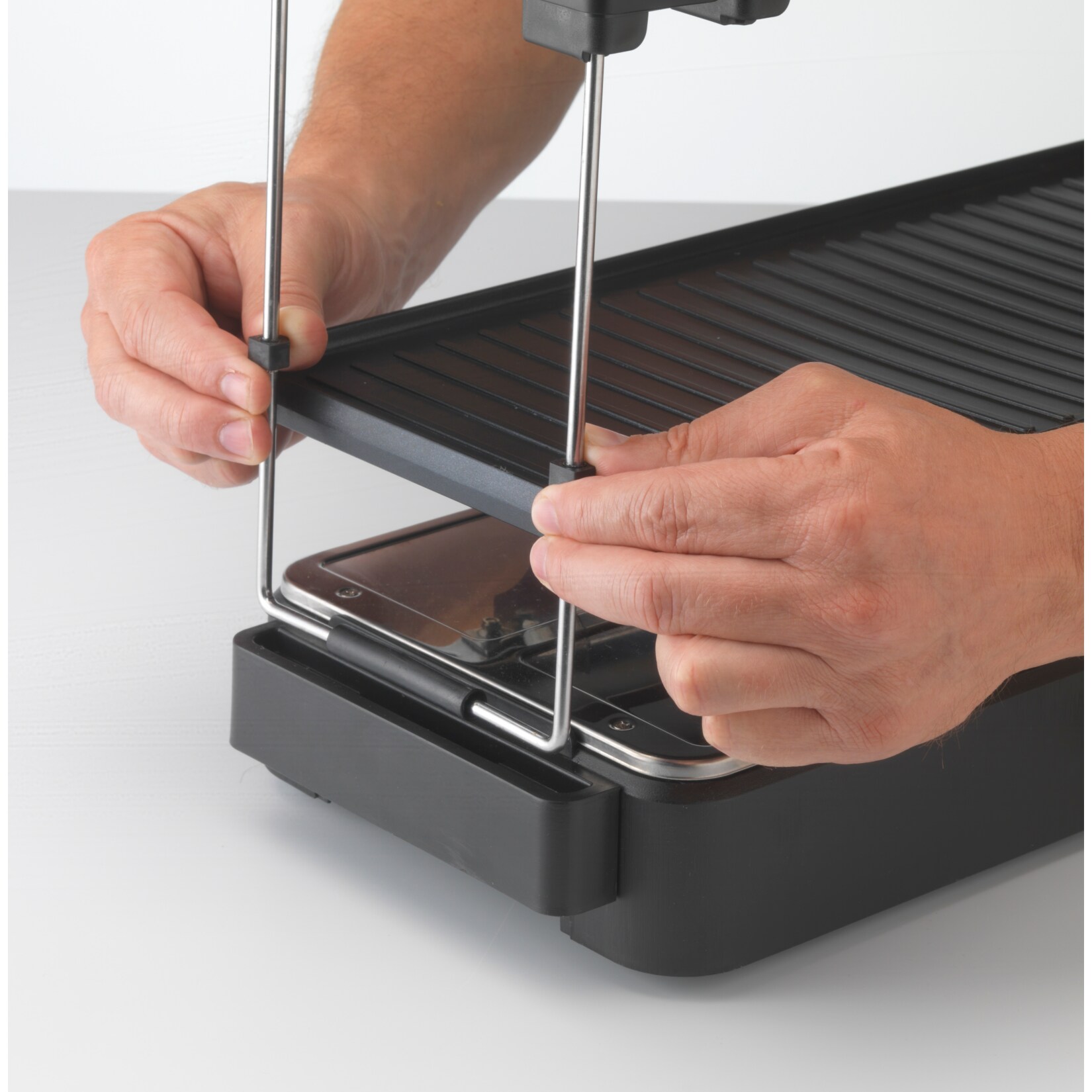 Trebs 15110 - Raclette für 8 Personen mit integriertem Dunstabzug - Große Grillfläche