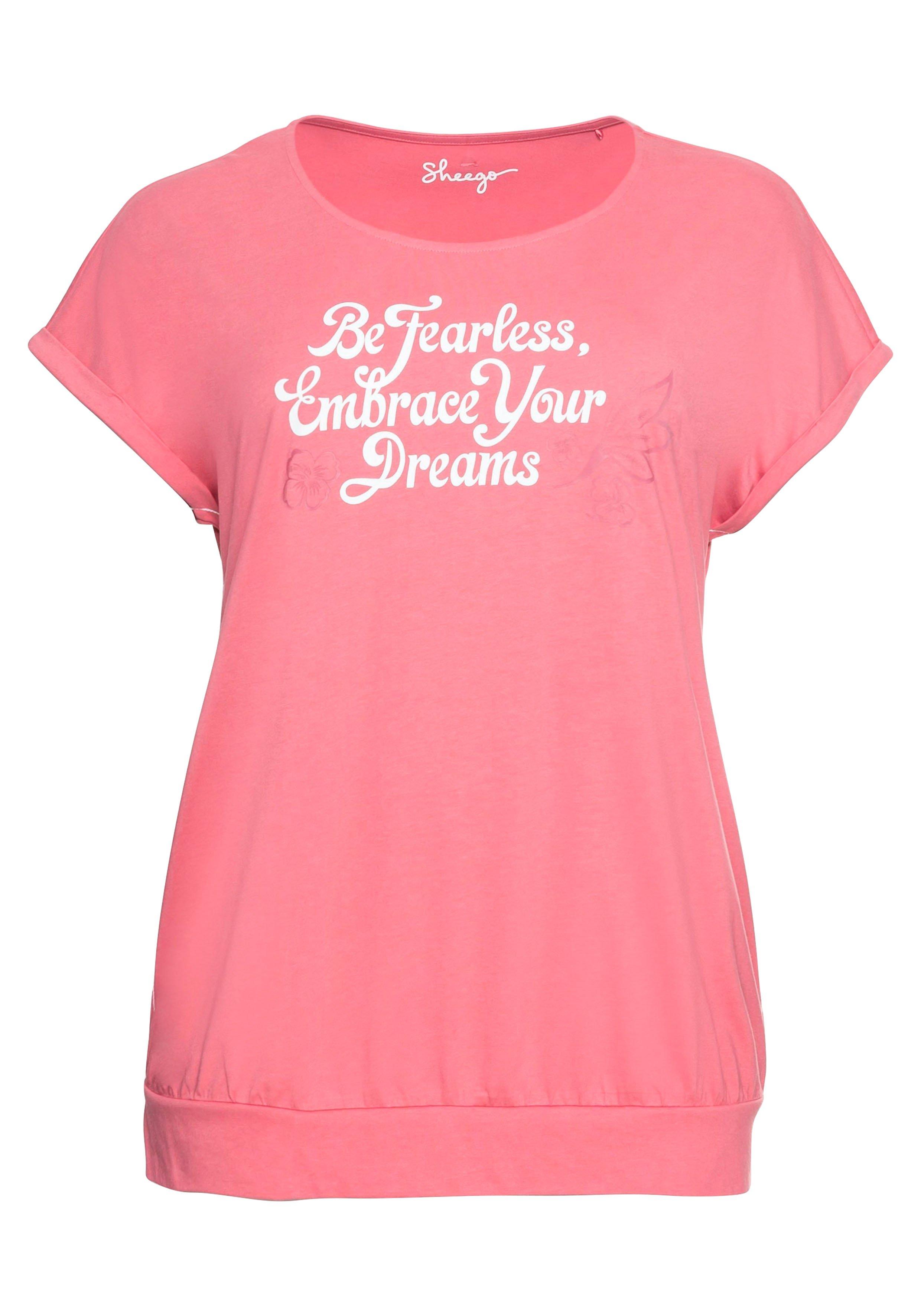 Relaxshirt mit Frontdruck, in Oversized-Form
