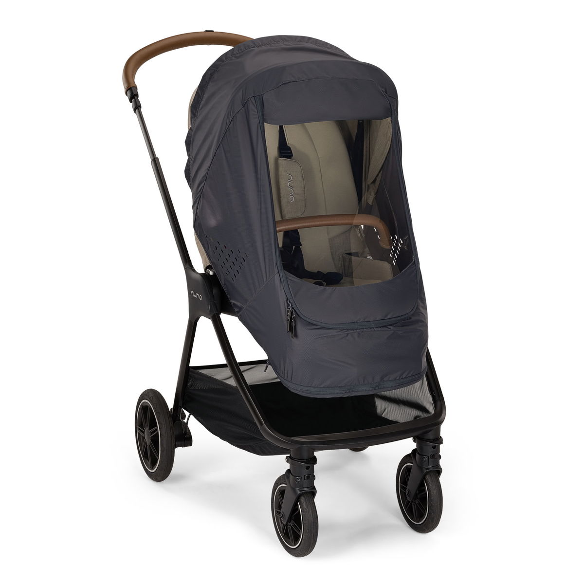 nunanuna   Kinderwagen Windschutz indigo