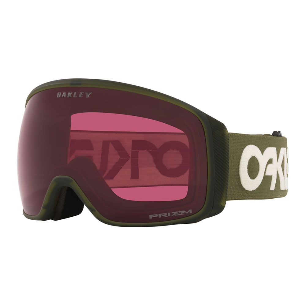 Oakley FLIGHT TRACKER L - Masque ski dark brush/prizm snow dark grey