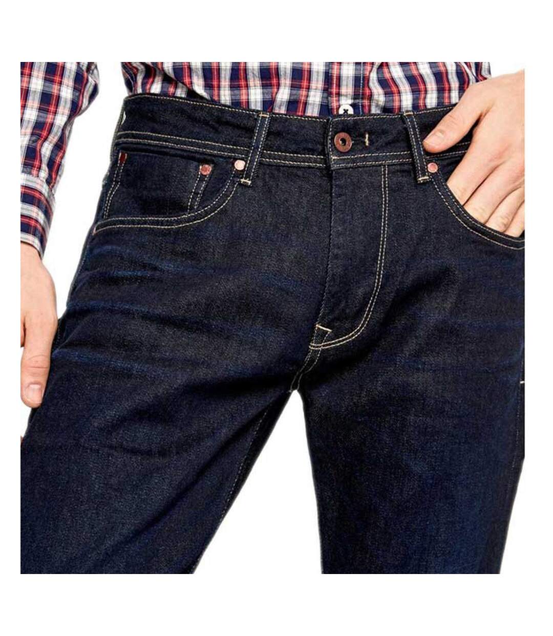 Jean Regular Bleu Brut Homme Pepe Jeans Cash