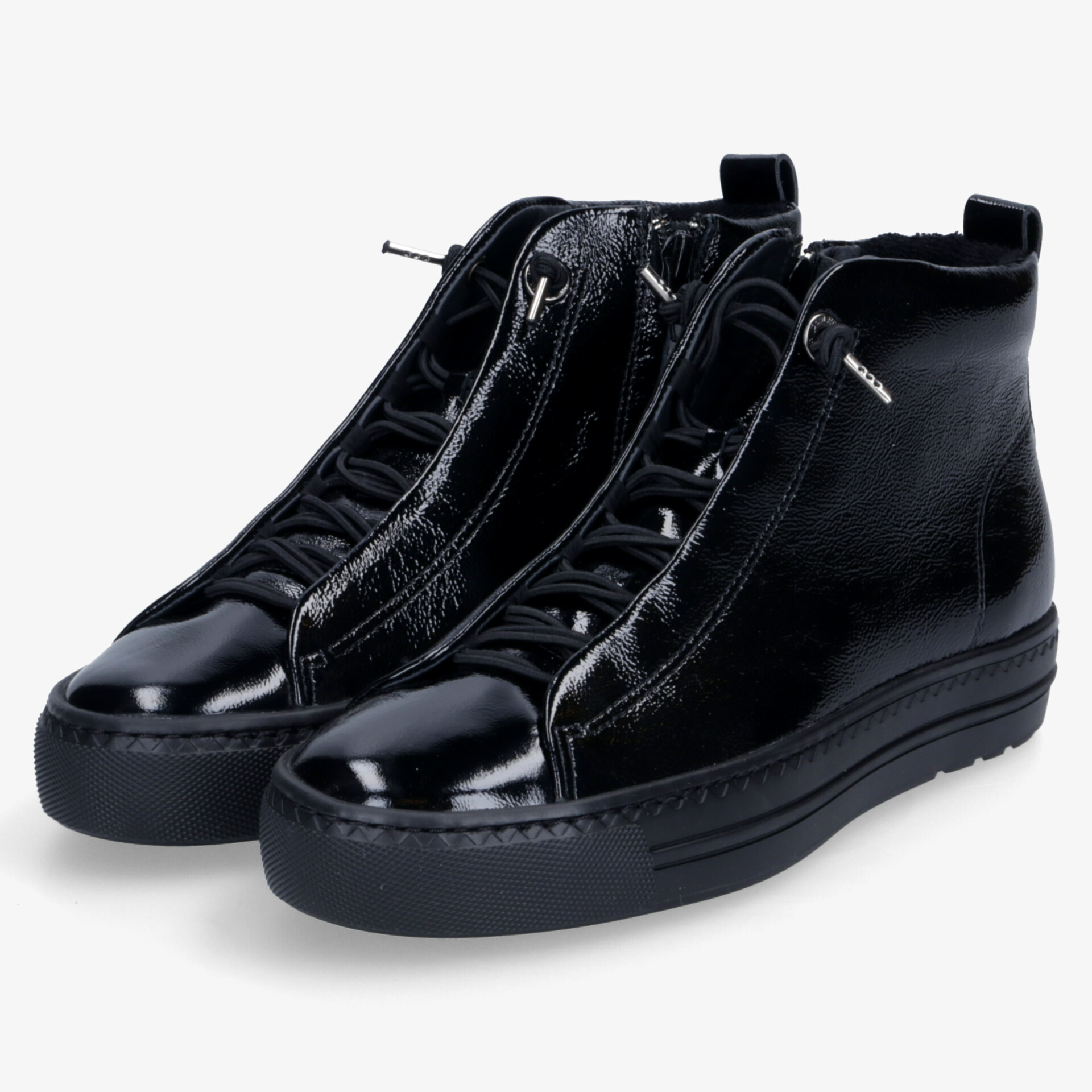 paul green Damen Halbschuhe schwarz
