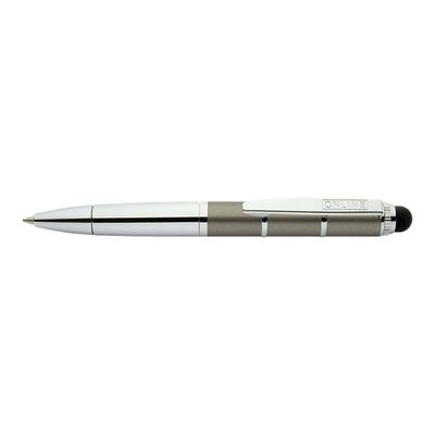 Online Piccolo - Stylo à bille gris métallique - encre bleue