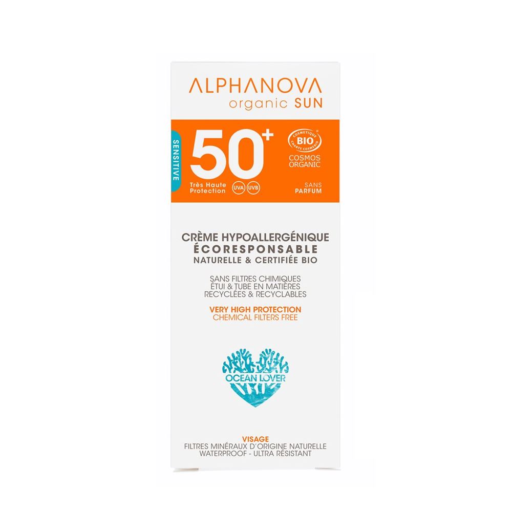 ALPHANOVA SUN Gesicht<br>50 g, Tube, Bio SPF50+ hypoallergen