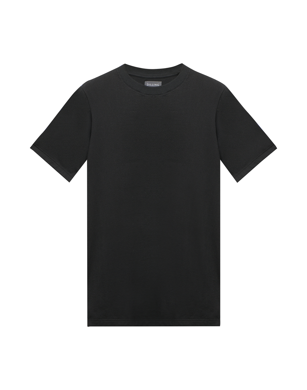 T-shirt van katoen voor dames in Zwart