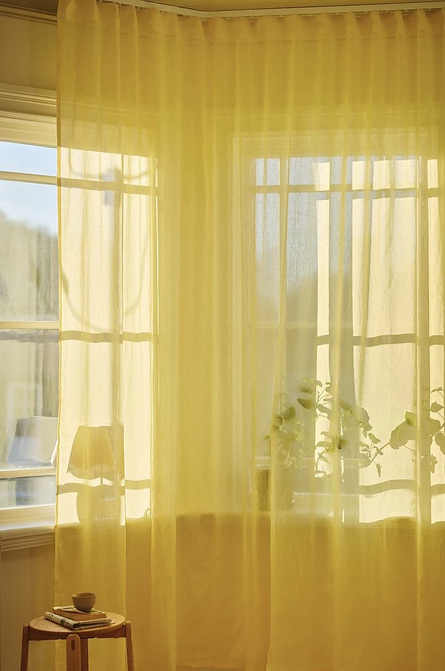 LINN gardin linmiks 1-lengde ekstra bred