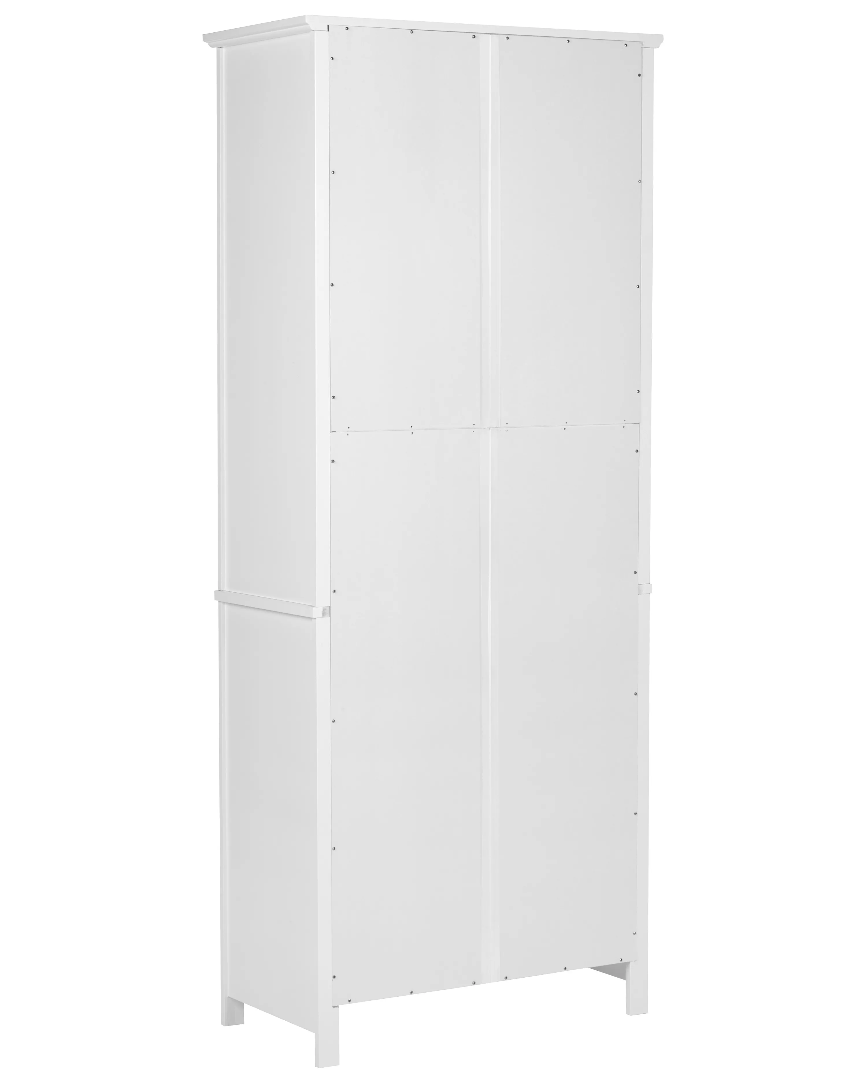 Glazen vitrinekast LUSBY 75 cm Wit