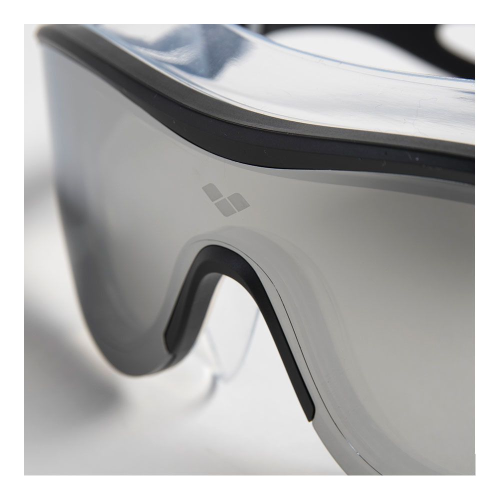 Arena THE ONE MASK MIRROR - Masque de natation silver/black/black