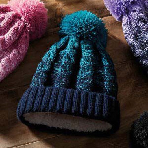 Gorro de malha estilo gradiente Beechfield