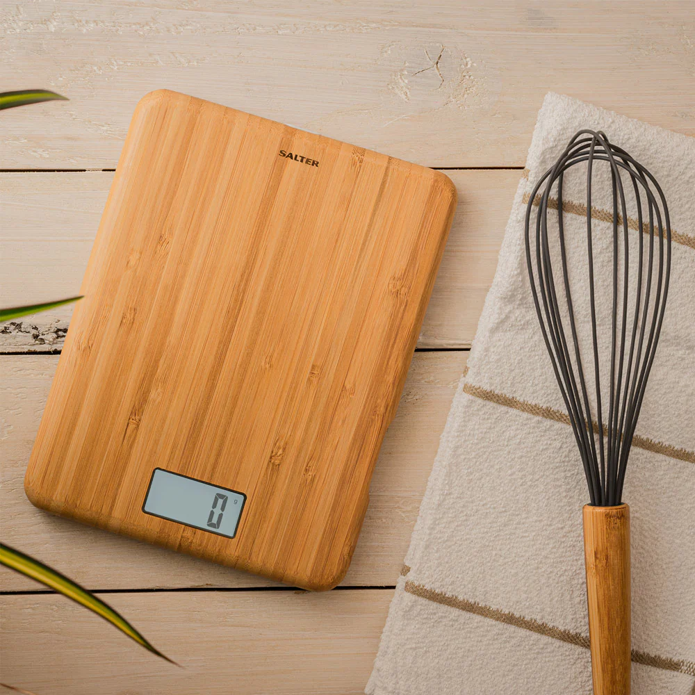 Balance électronique de cuisine en bambou 5Kg/1g Salter