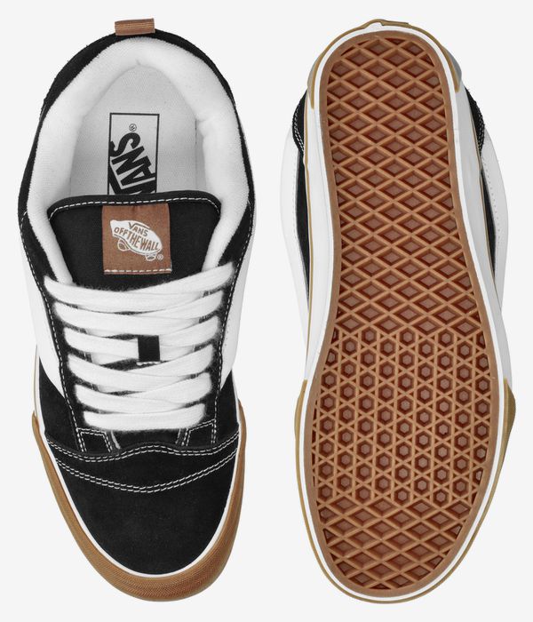 Vans Knu Skool Gum Bumper Schuh (black)