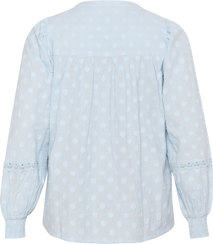 Kaffe Curve KCloulou Shirt Celestial blue