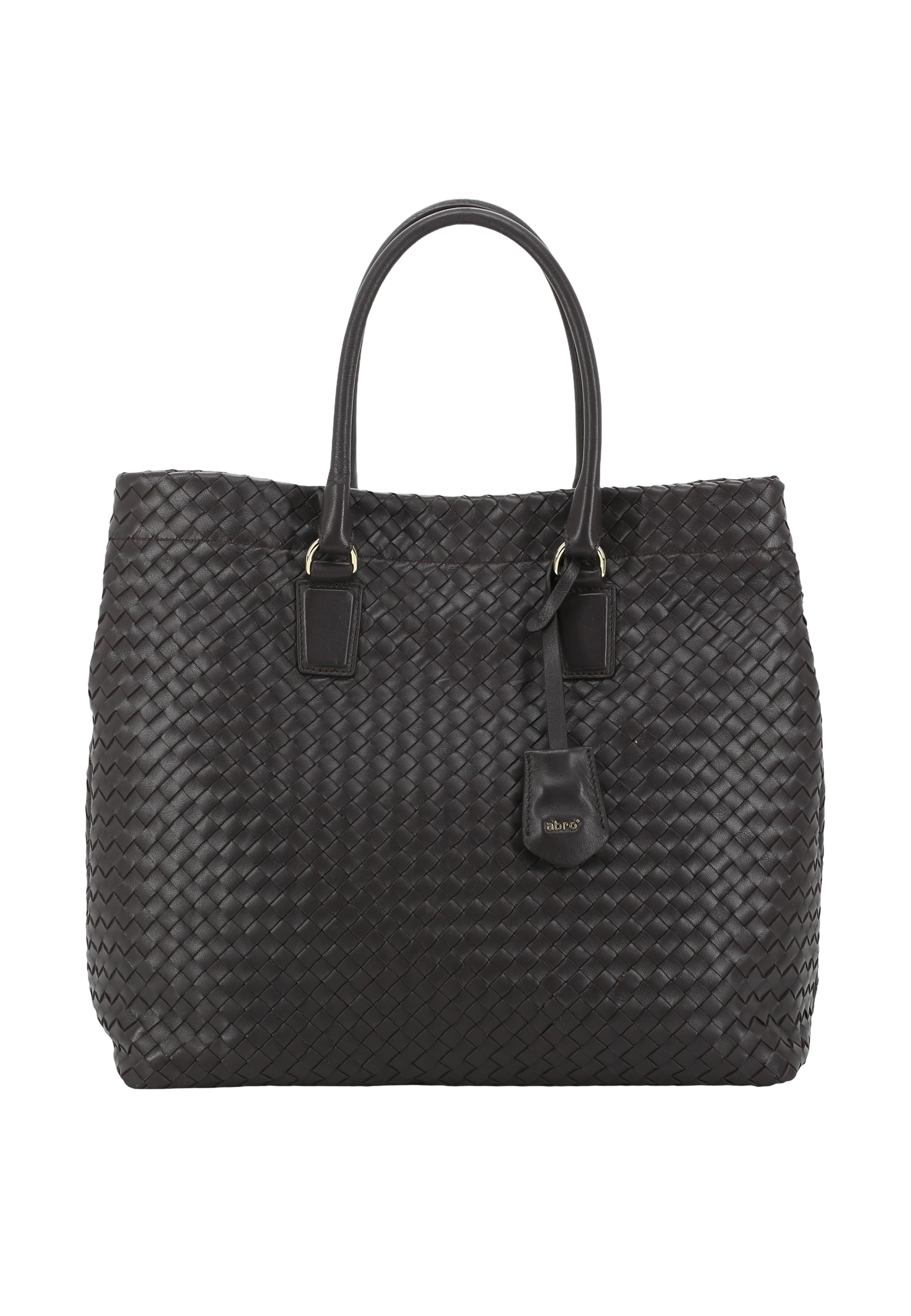 Shopper ROOFTOP Leather Piuma weaving Standard