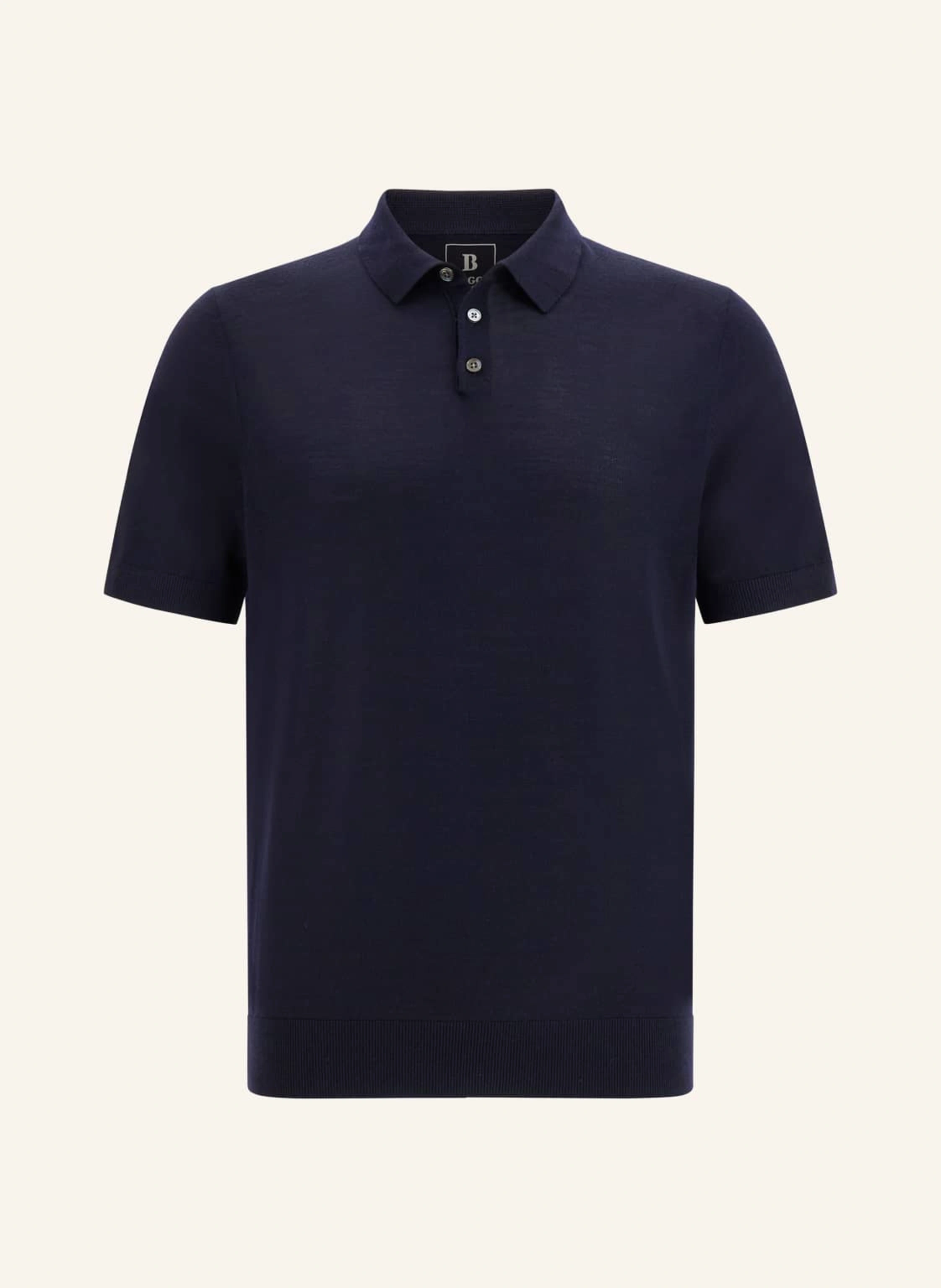 BOGGI MILANO Strick-Poloshirt