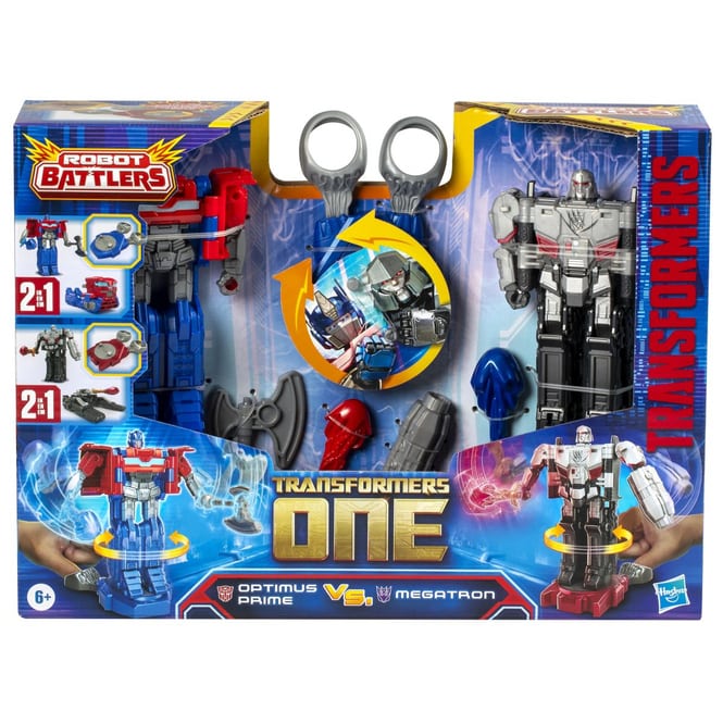 Transformers One - Robot Battlers - Optimus Prime vs. Megatron