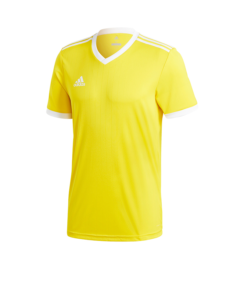 adidas Tabela 18 Trikot kurzarm Kids Gelb Weiss