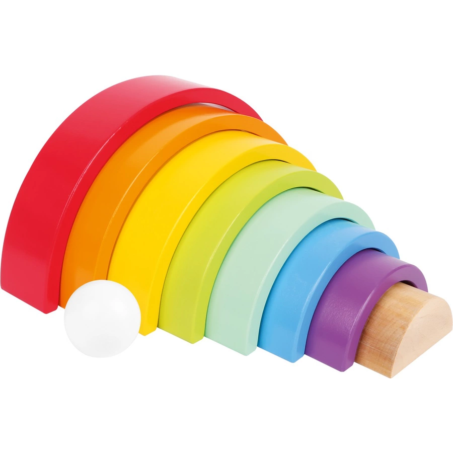 small foot® Holzbausteine Großer Regenbogen