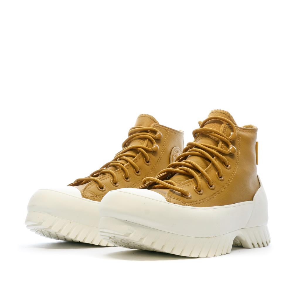 Converse Baskets Moutarde Femme Converse Lugged Winter 2.0