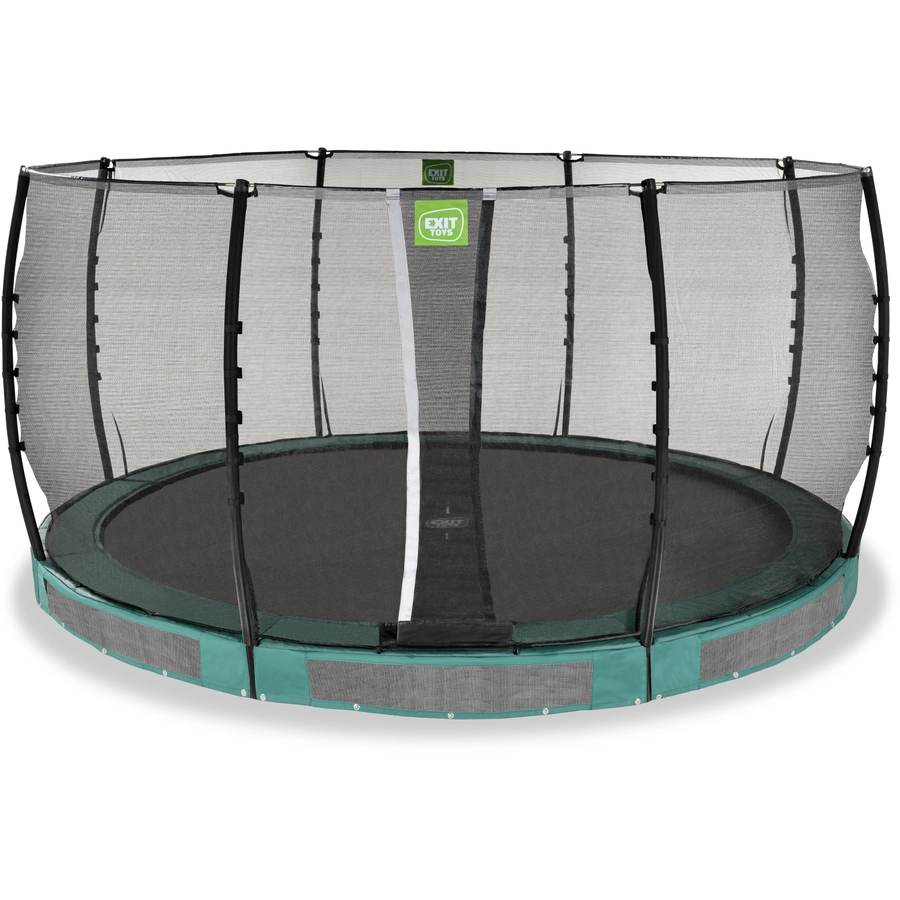 EXIT Allure Classic Bodentrampolin ø 427cm - grün