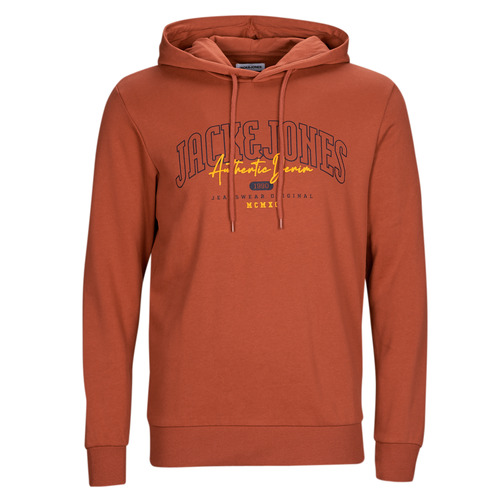Jack & Jones - JJLARRY SWEAT HOOD - Bordeaux