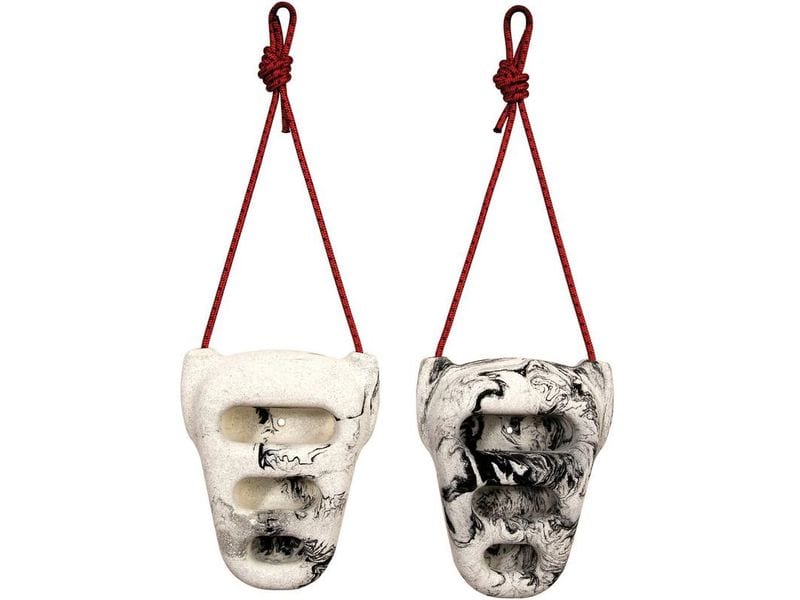 Metolius Trainingsring Rock Rings 3D Schwarz/Weiss Klettern Trainingshilfen