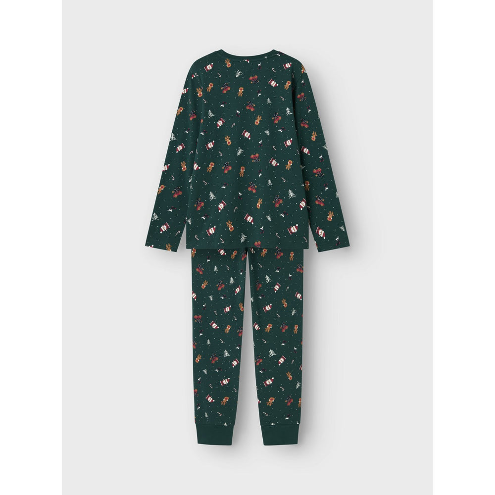 Køb Name It Botanical Garden Christmas Elements Vismas Pyjamas